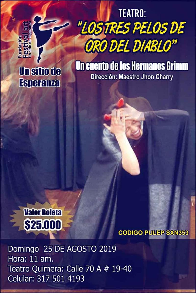Teatro Festival Art Los Tres Pelos Del Diablo